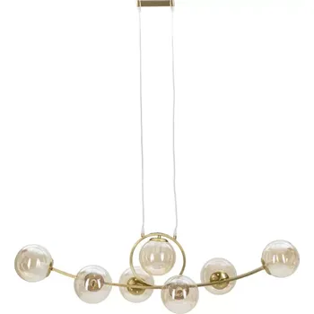 Závěsný lustr Japan 115 cm zlatý