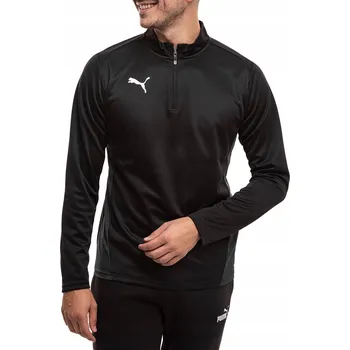 Pánská mikina Pánská Mikina PUMA rozepínací 1/4 Zip sportovní tréninková Bez Kapuce vel.