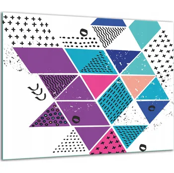 Obraz SKLENĚNÁ OCHRANNÁ DESKA NA SPORÁK 60x52 MOZAIKA