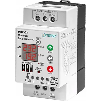 Čerpadlo Hladinoměr do vrtu studny nádrže / Regulátor pro jednofázové čerpadlo DIN 3