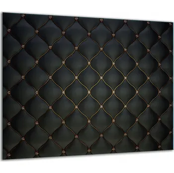 Obraz SKLENĚNÁ OCHRANNÁ DESKA NA SPORÁK 60x52 ČERNÁ 7v1