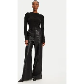 Pánská móda HUGO Svetr Satero 50542604 Černá Slim Fit XXL