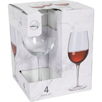 Sklenice Skleničky na červené víno MPLCo PARTY bezbarvé 400ml 4 ks