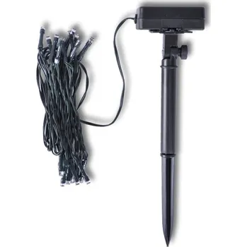 Venkovní osvětlení Solární 24 LED světelný řetěz - zapichovací - 3,8 m - 2 ks - 8718475863014