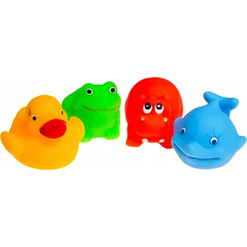 Hračky do vany zvířátka Tullo 4 kusů