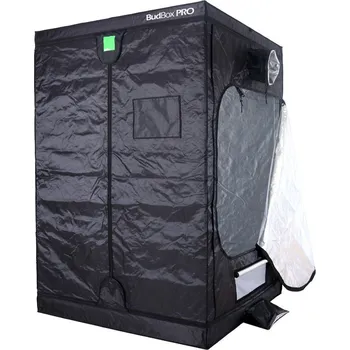 Pěstební box BudBox Silver XL+ HL 150x150x220 cm, stříbrná fólie