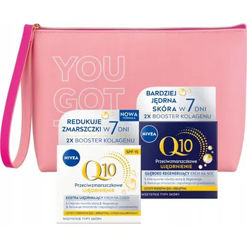 Kosmetická sada Sada pleťových krémů Nivea Q10 Power