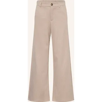 Dámské kalhoty Garcia Dívčí Kalhoty, béžová / bílá, 140