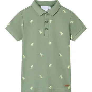 Chlapecké tričko Dětská polokošile khaki 116 - 8721012015326