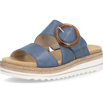 Dámské pantofle Rieker Dámské nazouváky REMONTE D0Q51-14 modrá S6 36