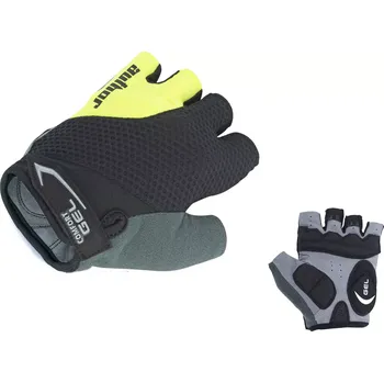 Cyklistické rukavice Author Rukavice Author Men Comfort Gel X24 žlutá/černá velikost XL