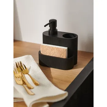 Dávkovač mýdla Sinsay - Dávkovač prostředku na nádobí - černá - 5690X-99X - 5690X-99X-ONE-8