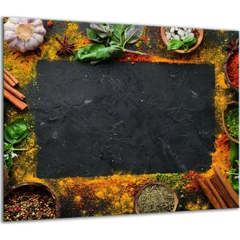 Obraz SKLENĚNÁ OCHRANNÁ DESKA NA SPORÁK 60x52 cm