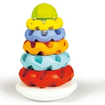 plyšák BABY Barevné stohovací kroužky (Play For Future)