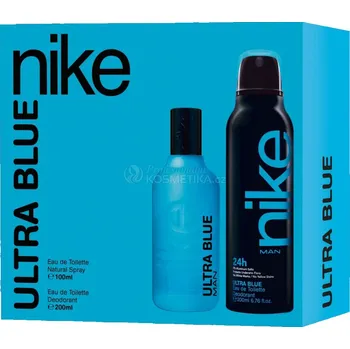 Pánský parfém Nike Ultra Blue Set - EDT 100 ml + deodorant 200 ml Dárková sada