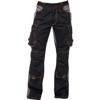montérky ARDON®VISION Pracovní kalhoty do pasu prodloužené černé 3XL H9126/3XL
