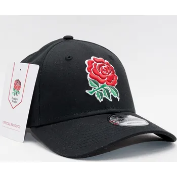 Módní doplněk Kšiltovka New Era 9FORTY Cotton Rugby Footbal Union Strapback Black velikost One Size (56-59 cm)