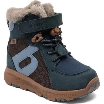 Chlapecká zimní obuv Boty bisgaard Dunkelblau/ Hellbraun 8382033 23