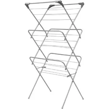 Sušák na prádlo Třípatrový sušák na prádlo ve stříbrné barvě - Addis ID_1460316