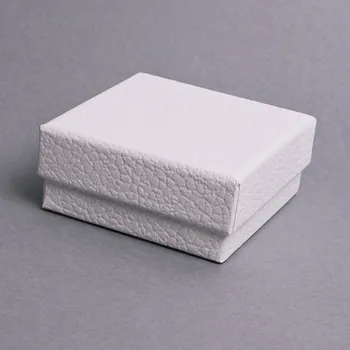 Dárková krabička Dárková krabička papírová bílá malá KR0009