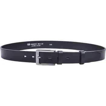 Módní doplněk Pánský kožený pásek 35-100-4-60 černý 95 cm