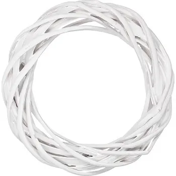 Věnec Věnec z proutí bílý