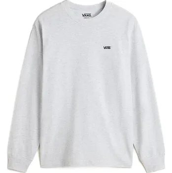 Pánské tričko VANS LEFT CHEST HIT LS GREY Velikost: L