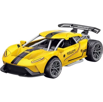 autíčko Alltoys Auto závodní žlutá