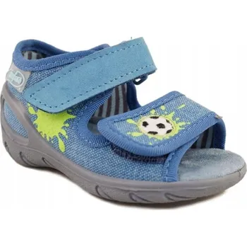 Chlapecké sandály Befado dětské sandály textilní modré velikost 23