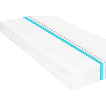 Matrace Matrace 90 x 200 cm 7 zón PU pěna 16 cm H2 H3 - 8719883591414