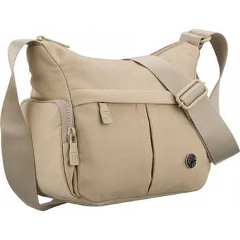 Béžová polyester taška kabelka přes rameno Peterson