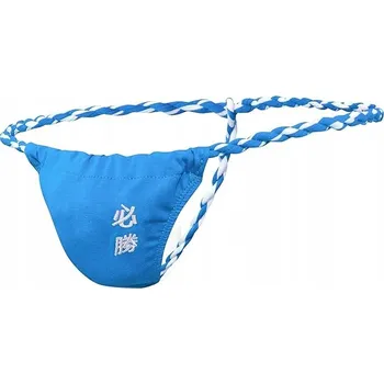 Dámské spodní prádlo Pánská bavlněná tanga s ozdobnou šňůrkou model Sumo - M