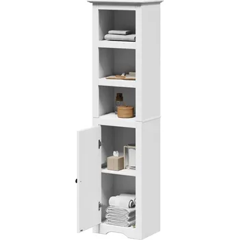 Koupelnový nábytek Koupelnová skříňka "BODO" bílý 44x30x160 cm - 8721158392664