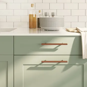 Nábytkové kování Nábytkové úchytky 20 ks bronzové 128 mm nerezová ocel - 8721012153004