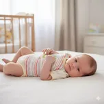 Dětské body dlouhý rukáv Baby Boom žluté