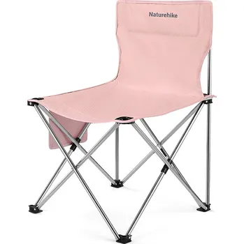 kempingová židle Naturehike skládací kempingová židle T01 - růžová (řada Shan Lan)