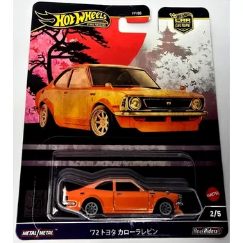 autodráha Mattel Hot Wheels prémiové auto – velikáni 72 Toyoty Corolla Levin