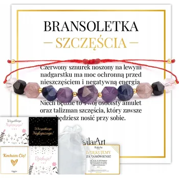 Náramek Náramek Turmalín KŘIŠŤÁL Křemen Sodalit Červený z kamenů KailaArt