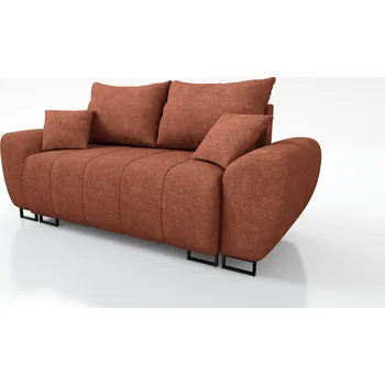 Pohovka Dvoumístná pohovka RAGNAR - měděná - bouclé - Centaur 6