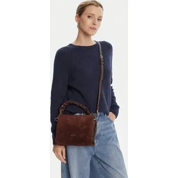Kabelka Coccinelle Kabelka P6P Boheme Suede Bimaterial E1 P6P 58 01 01 Hnědá OS