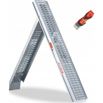 Nakládací rampa pro vozidlo Motocyklová nájezdová rampa BIKETEC 227KG MAX - SKÚTRY / ATV