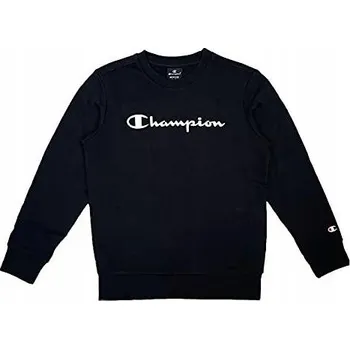 Chlapecká mikina Champion dětská mikina bavlna černá, velikost 140
