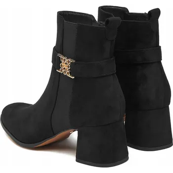 Dámská zimní obuv Nine West kotníkové boty žena černá CEO-NIBAL-01