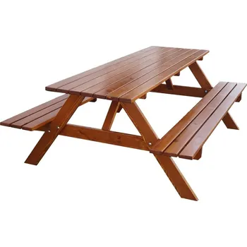 Interiérové dveře PIKNIK zahradní set dřevěný - 220 cm - lakovaný