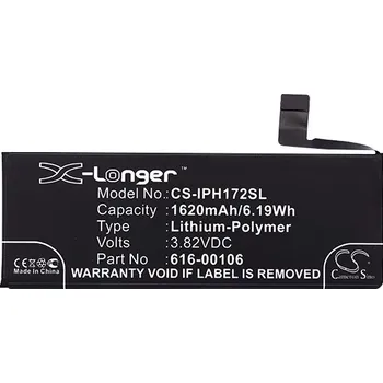 Baterie k notebooku Baterie Cameron Sino CS-IPH172SL za Apple 616-00107 - neoriginální