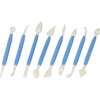 Sada 8 dílů na zdobení dortů a zákusků - cukrářské potřeby