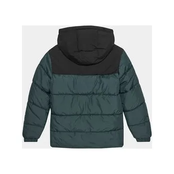 Jack & Jones Junior Zimní bunda Moon 12258878 Zelená Regular Fit 140
