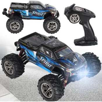 RC model auta KIK RC auto Q901 bezkartáčové 2.4G 4CH 52km/h modré
