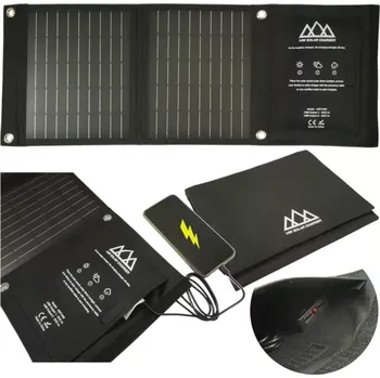 solární panel Cestovní turistický solární panel pro nabíjení mobilní elektroniky Beast 812970 - 14 W