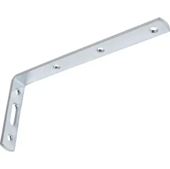 Nábytkové kování Konzole standardní 70x150x15x3mm, bílá